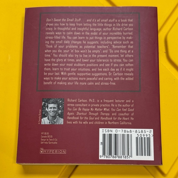 Don't Sweat the Small Stuff Book - Picture 3 of 3